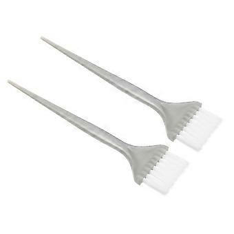 Haarverfborstel en kamset (2 stuks) voor nauwkeurige kleurapplicatie, uitgroei bijwerken en gebruik in de salon.