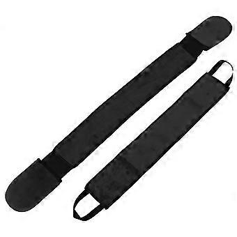 Tanning Back Lotion Applicator Band for Bath Use 2Pcs Black Set
