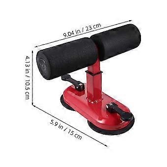 Belly Roll Equipment Crunches Aid for Sport Abdominal Machine Red