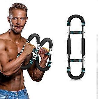 Resistance Power Shaker U-Shaped Twister Bar, Arm & Chest Strengthener for Home Gym, Strength Training Equipment for Men & Athletes