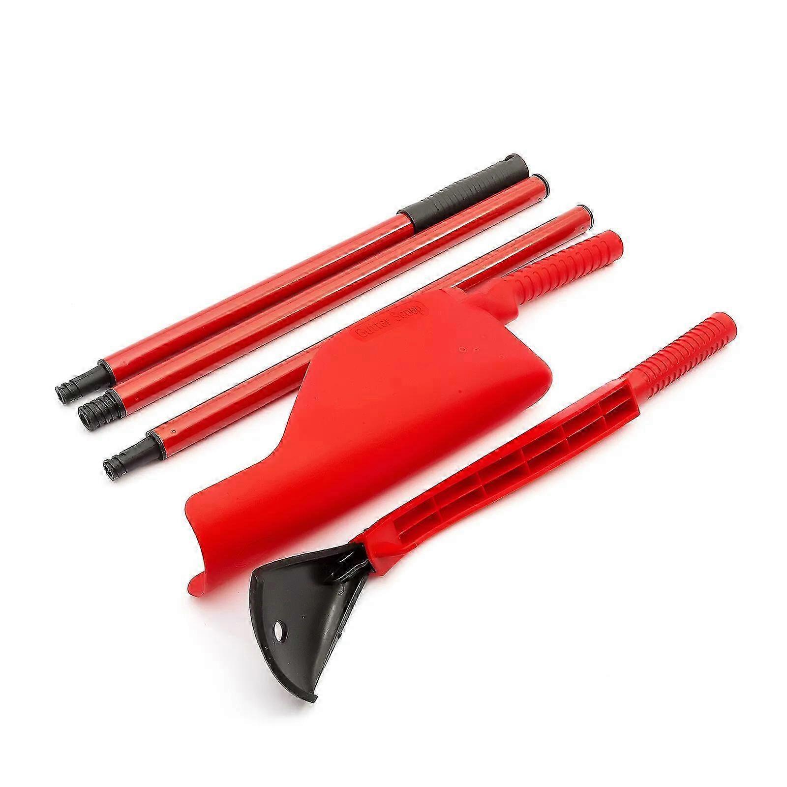 Retractable 5-Pc Gutter Leaf Cleaning Set