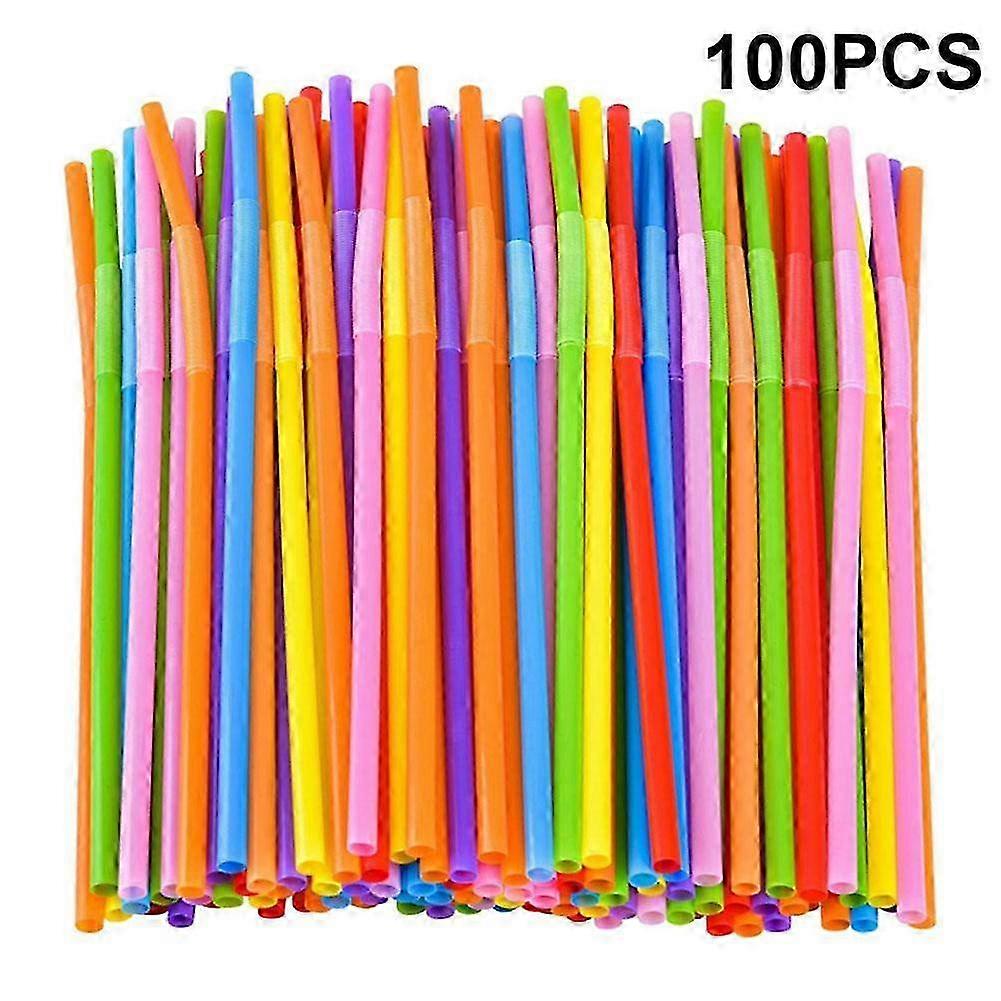 Bendy Reusable Colourful Straws