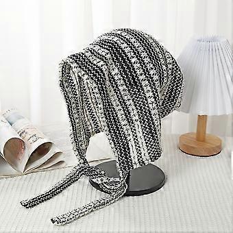 Crocheted Floral Lace-up Sun Hat, Openwork Soft Slouchy Beanie, Vintage Knit Cap for Going Out
