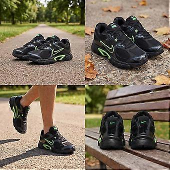 Nike V5 RNR Breathable Low top Running Shoes Men's Black Green HJ5228-005