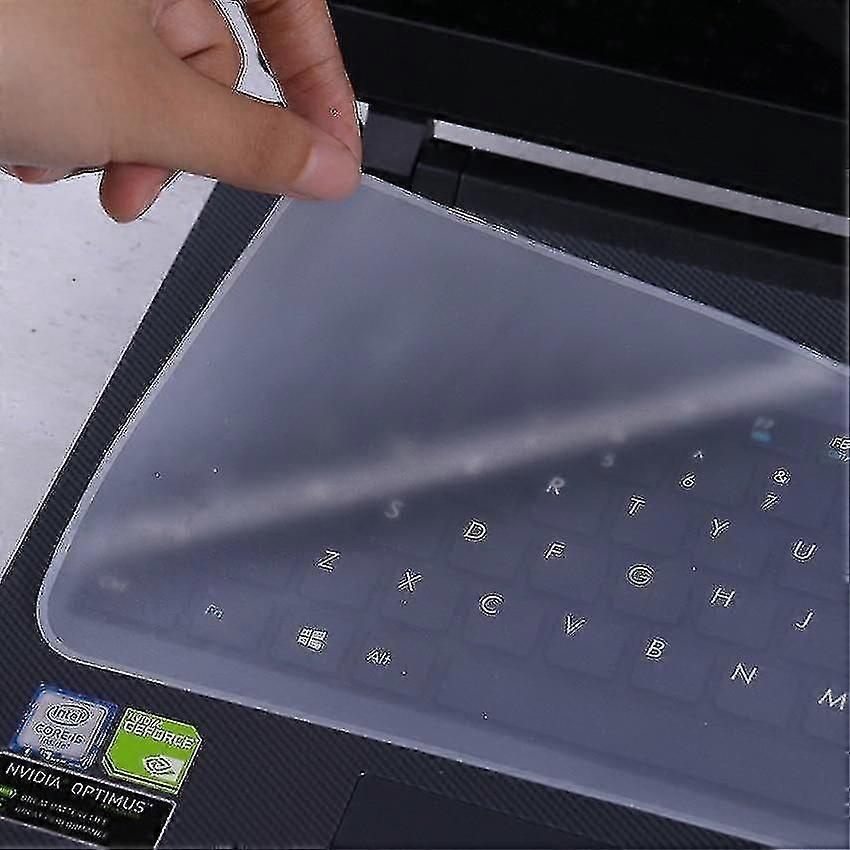Protetores de teclado à prova d'água para laptop 13-14 polegadas e 15-17 polegadas Capa de silicone para teclado de notebook universal -Sy -Sy