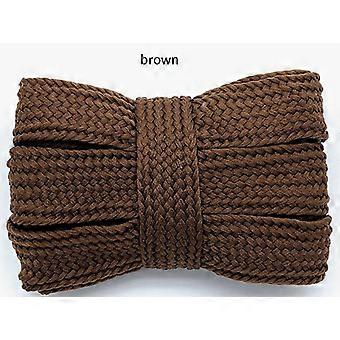 1 paar 2 cm bredere veters voor schoenen, nieuwe casual sneakers, platte schoenveters, modieuze touwveters, 100/120/140/160 cm, schoenaccessoires