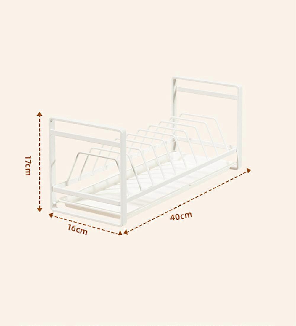 Embedded Storage Sink Drain Rack Detachable Drying Board
