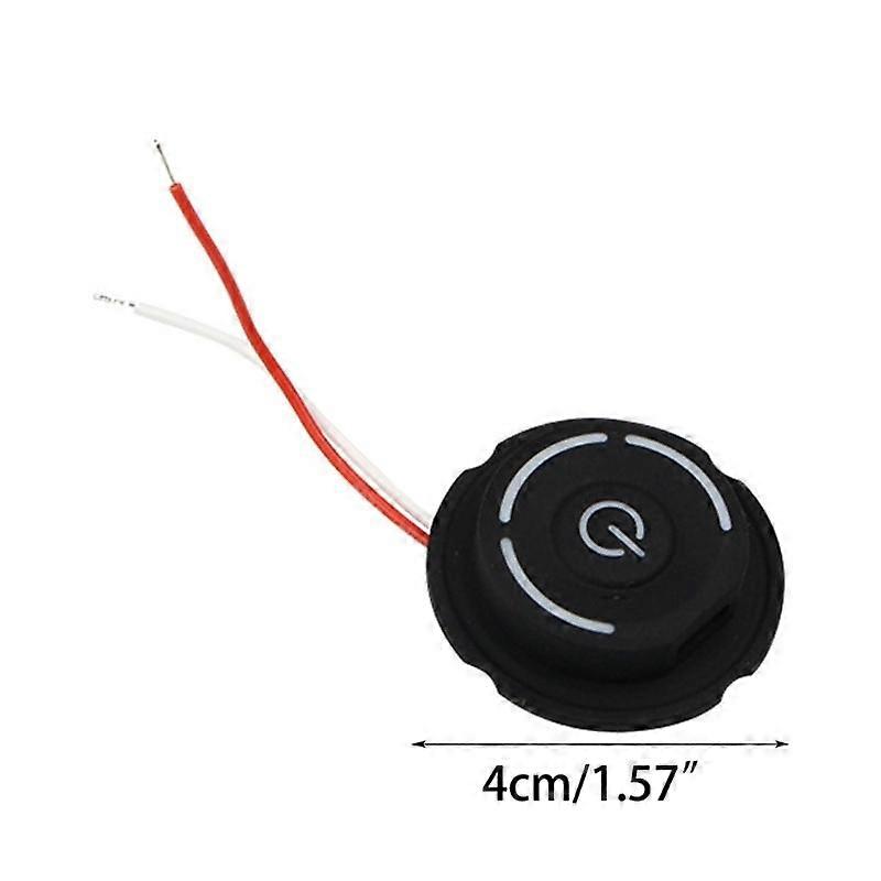 Silicone Push Button Switch High Flame Retardancy Good Insulation Layer Type-c Temperature Control Switch Waterproof
