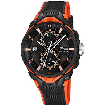 Lotus Chrono Quarz Analog Man Uhr mit Silikon Armband L18107/6