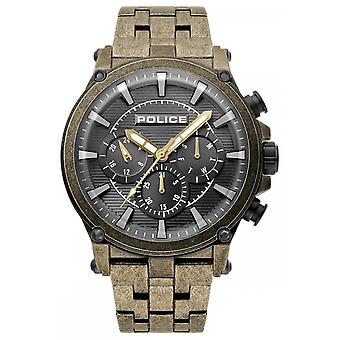 Police watches rebel Quartz Analog Man Watch with R1453321001 Stainless Steel Bracelet