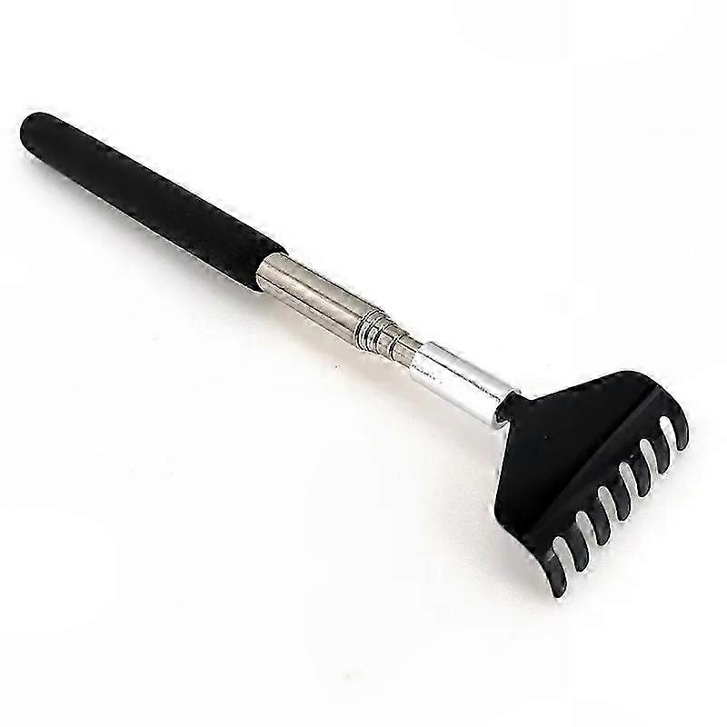 Telescopic Back Scratcher and Massager Kit, Extendable Telescoping Handle for Easy Back Access