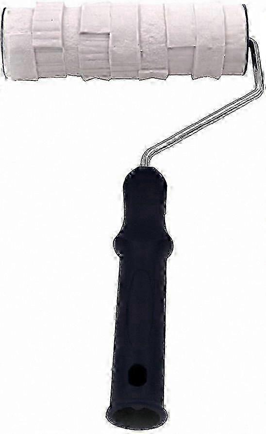 Patterned Paint Roller for DIY, 8-inch Household Rubber Texture Tool