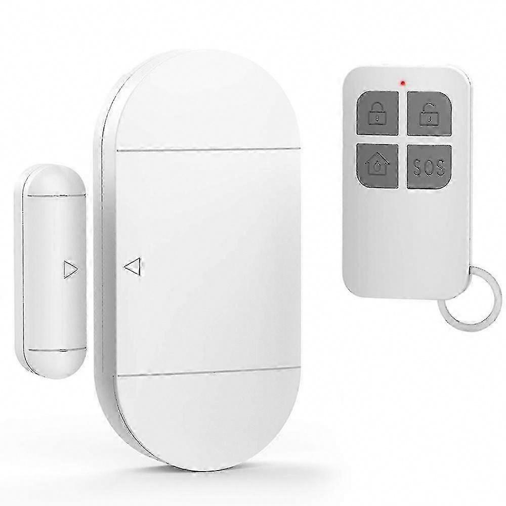 Secure Entryways With Door Window Alarm Featuring Remote Control & 26s