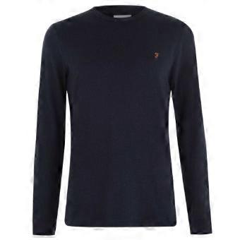 Farah Mens Dennis Long-Sleeved T-Shirt