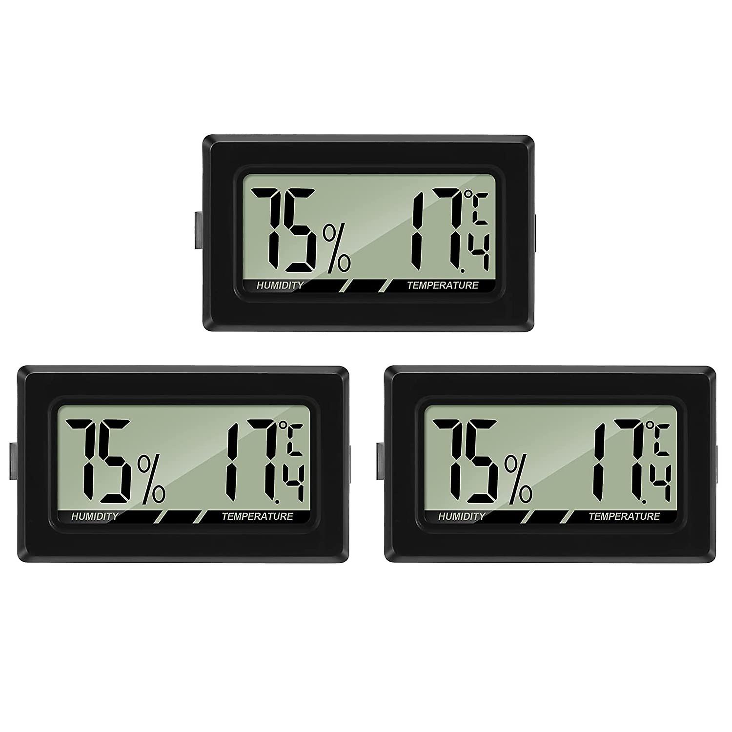 Digitalt termometer og hygrometer for drivhus