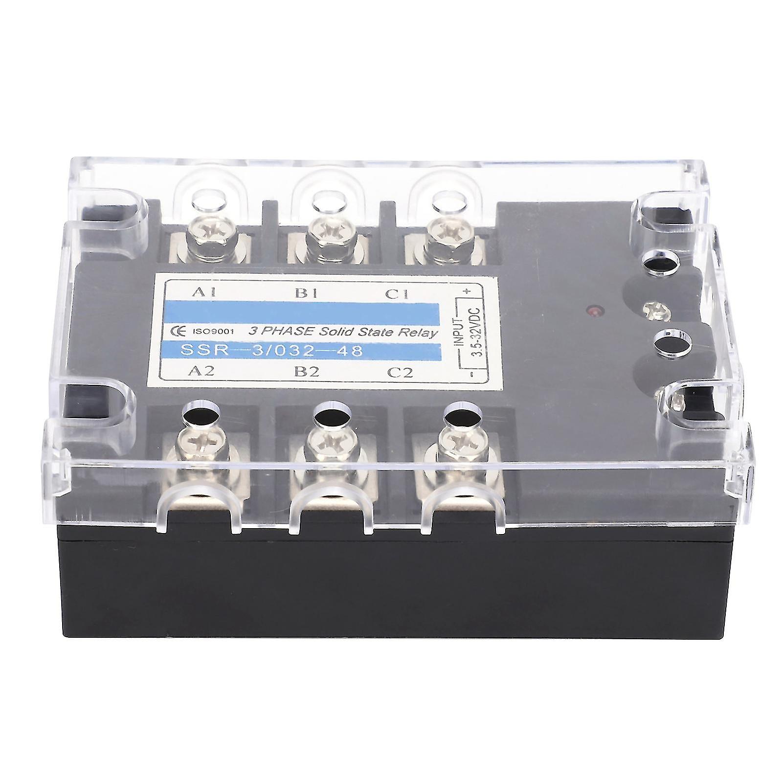 3Phase Solid State Relay Industrial Electrical Controller Dc-ac 480v  Ssr-3/032-48150a