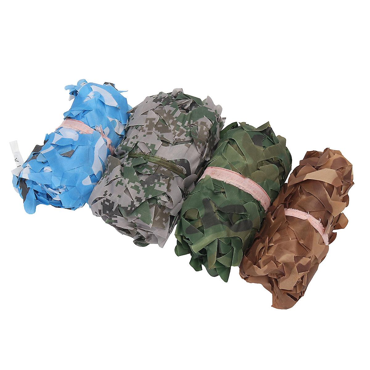 Camouflage Net Shading Net For Decoration, Courtyard, Camping, Outdoor, Army, Military, Sun Shelter, Car Cover