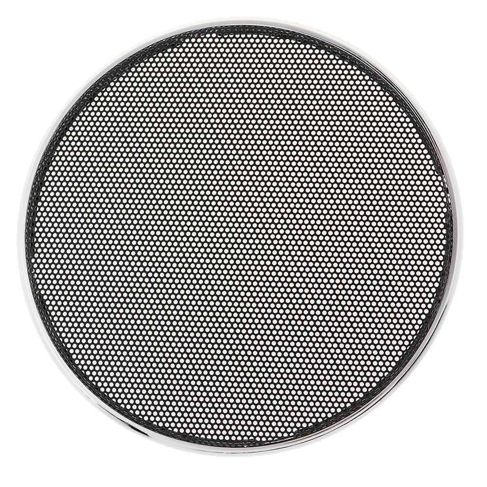 Inch Subwoofer Mesh Grille Protective Decorative Round Speaker
