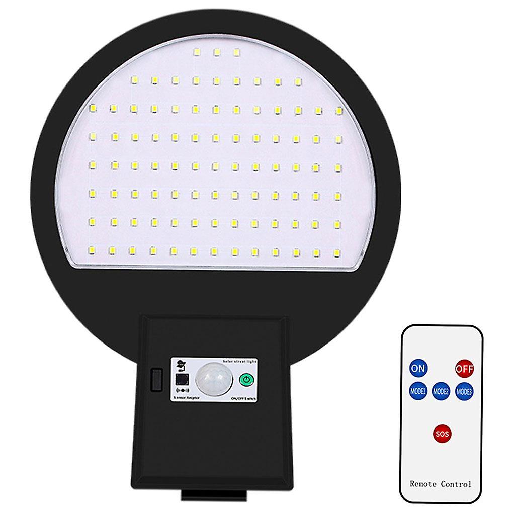 LED الشمسية ضوء الشارع التحكم عن بعد لوقوف السيارات المرآب الأبيض