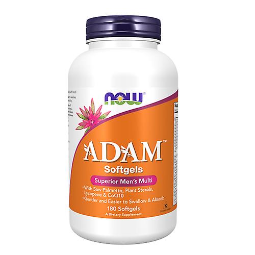 Now Foods Adam Men's Multiple Vitamin, 180 Softgels (Pack of 2)
