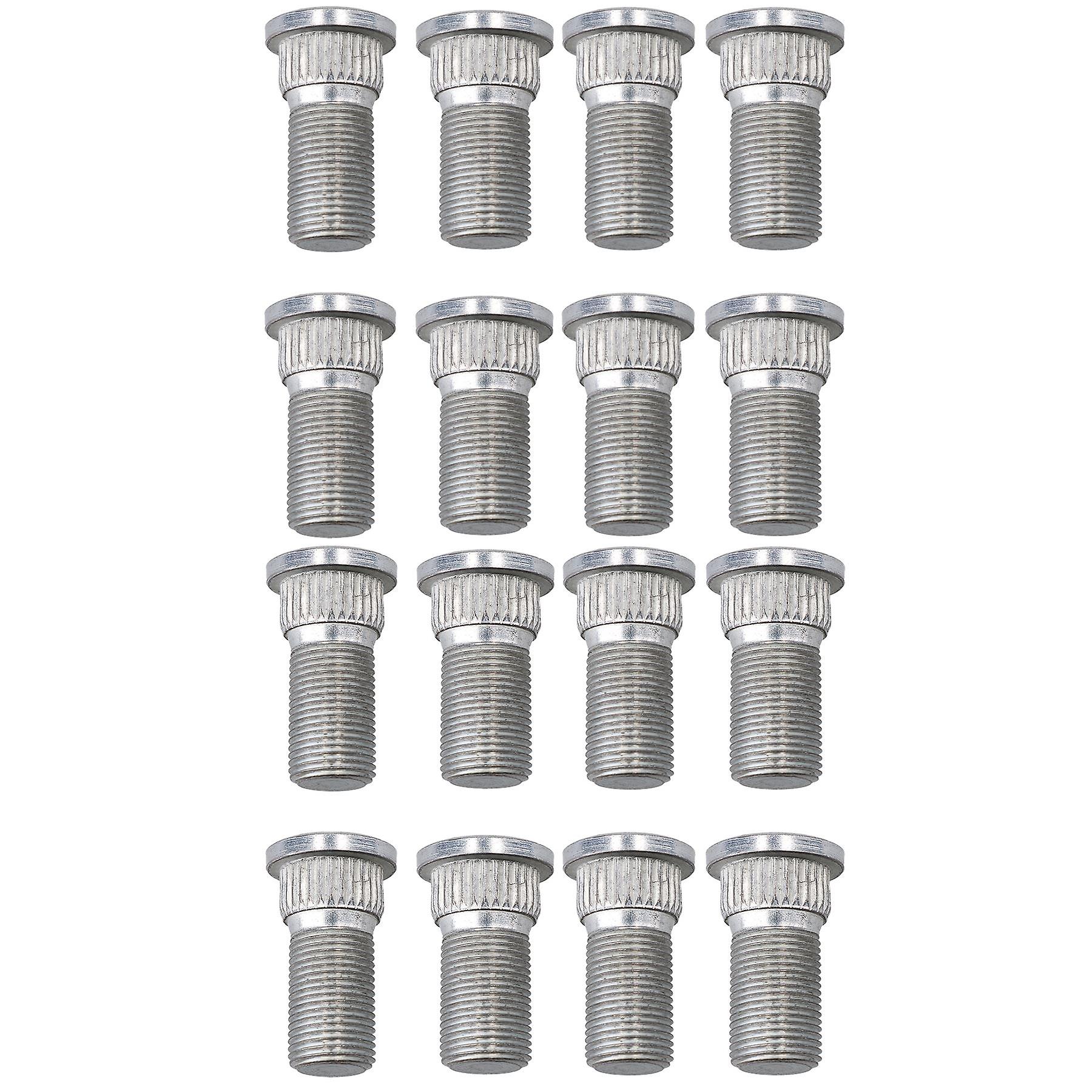 16 Pack M10 Trailer Wheel Studs for Suspension Hub M10x1.25 Thread