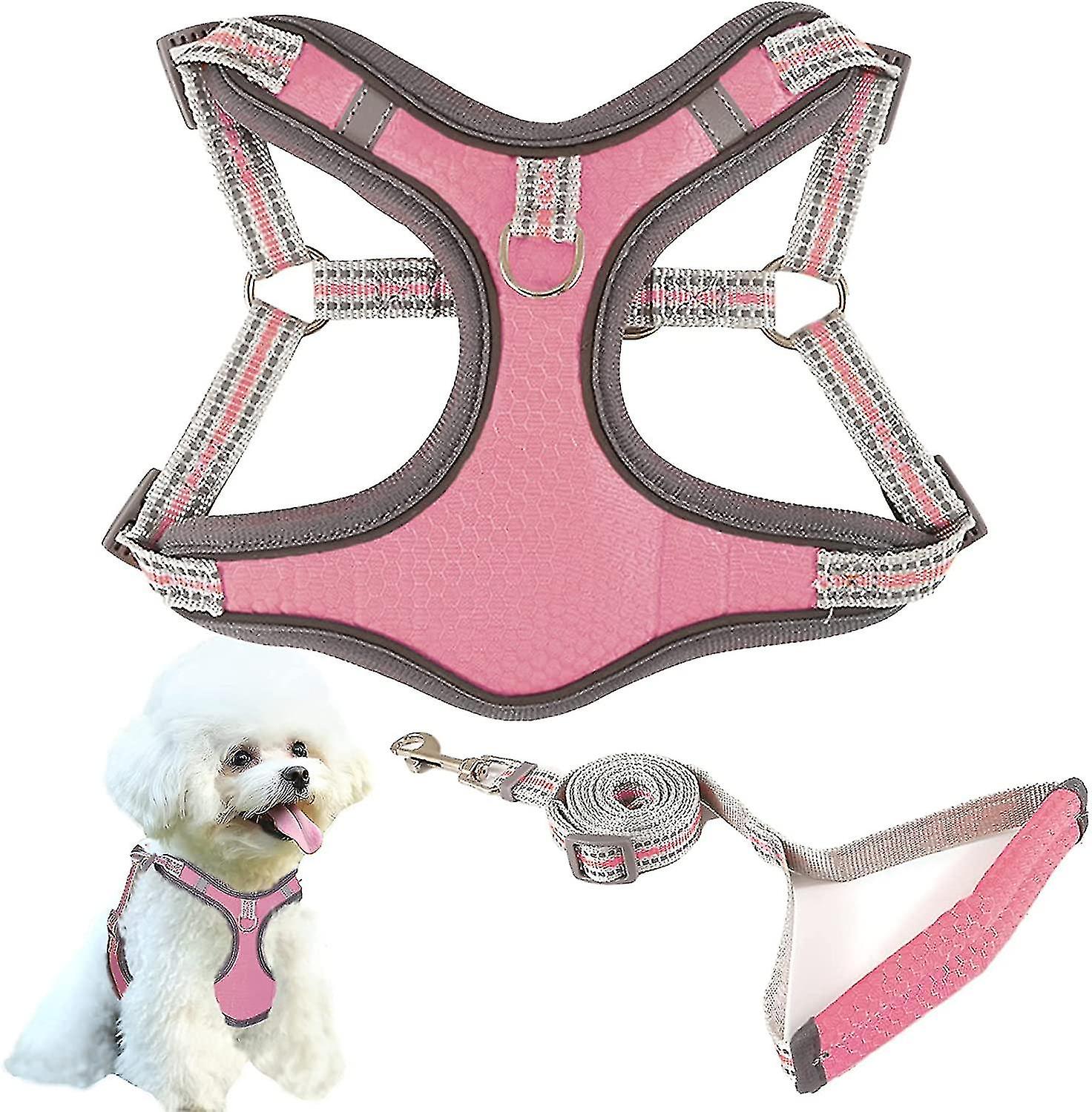 No Pull Dog Harness And Leash Set, Adjable Cat Vest Harnesses