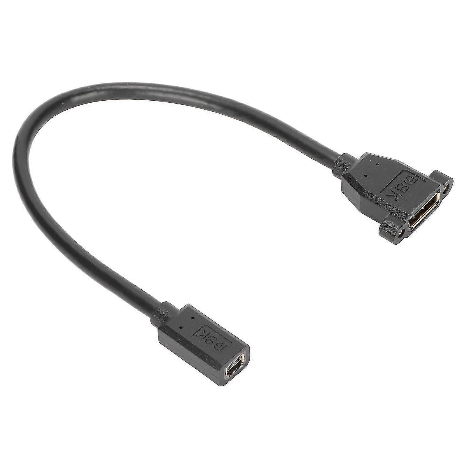 8K Displayport 1.4 Cable, Portable And Flexible For Professional And Gaming Needs, Offers Superior Quality Image And Audio Pass-through
