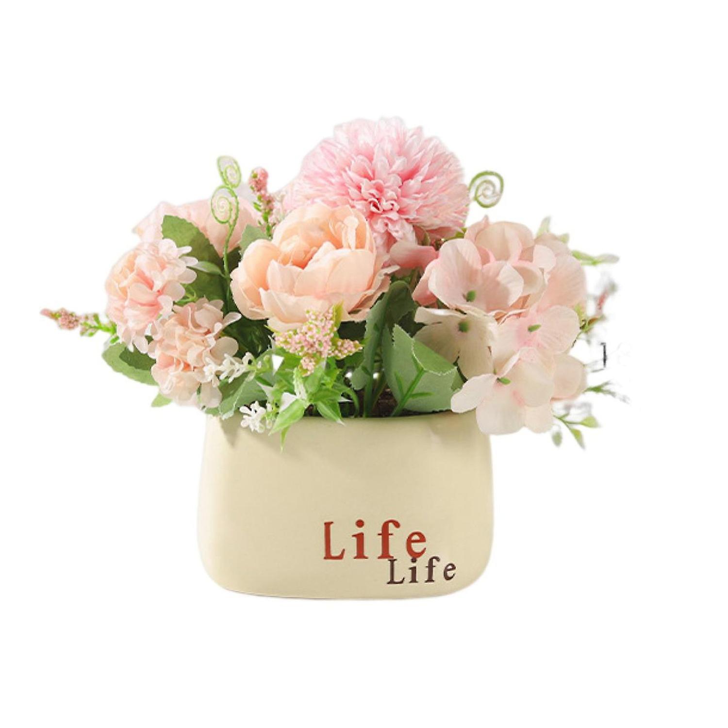 Simulation Bonsai  Aesthetics Decorative Ins Rustic Sunflower Simulation Pot Table Decoration