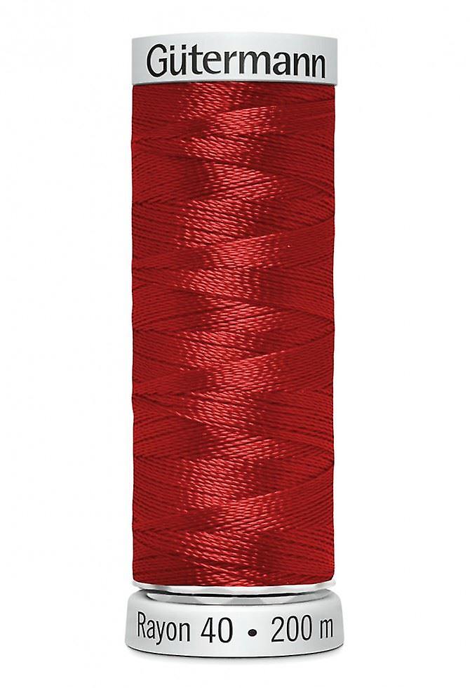 Gutermann No 40 Sulky Rayon Embroidery Thread 200m 1037 - each