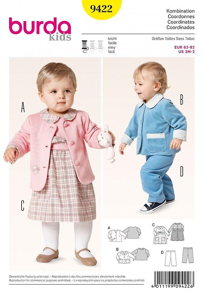 Burda Paper Sewing Pattern 9422