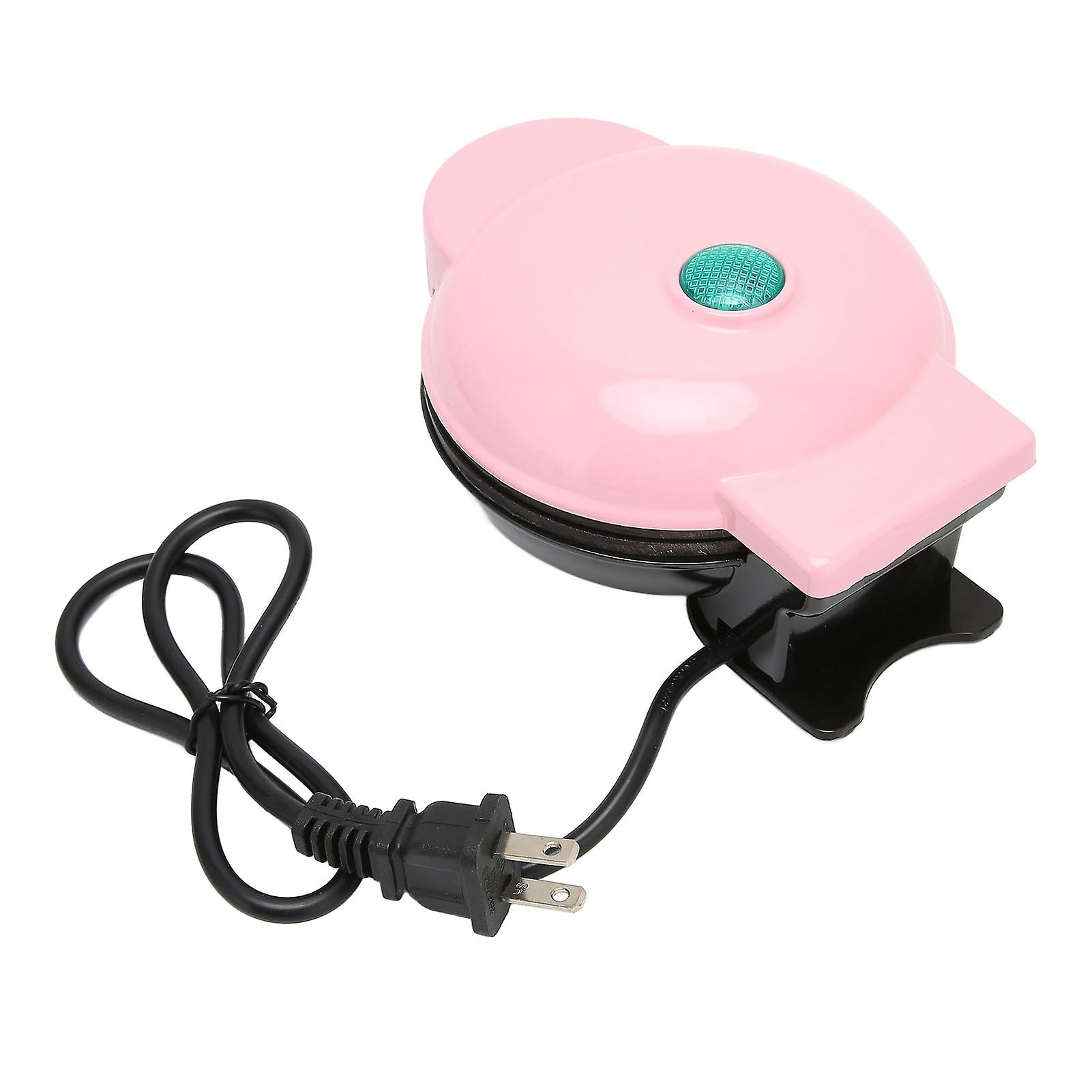 Waffle Maker Round Non Stick Electric Baking Pan Waffle Maker Portable Breakfast Cake Maker