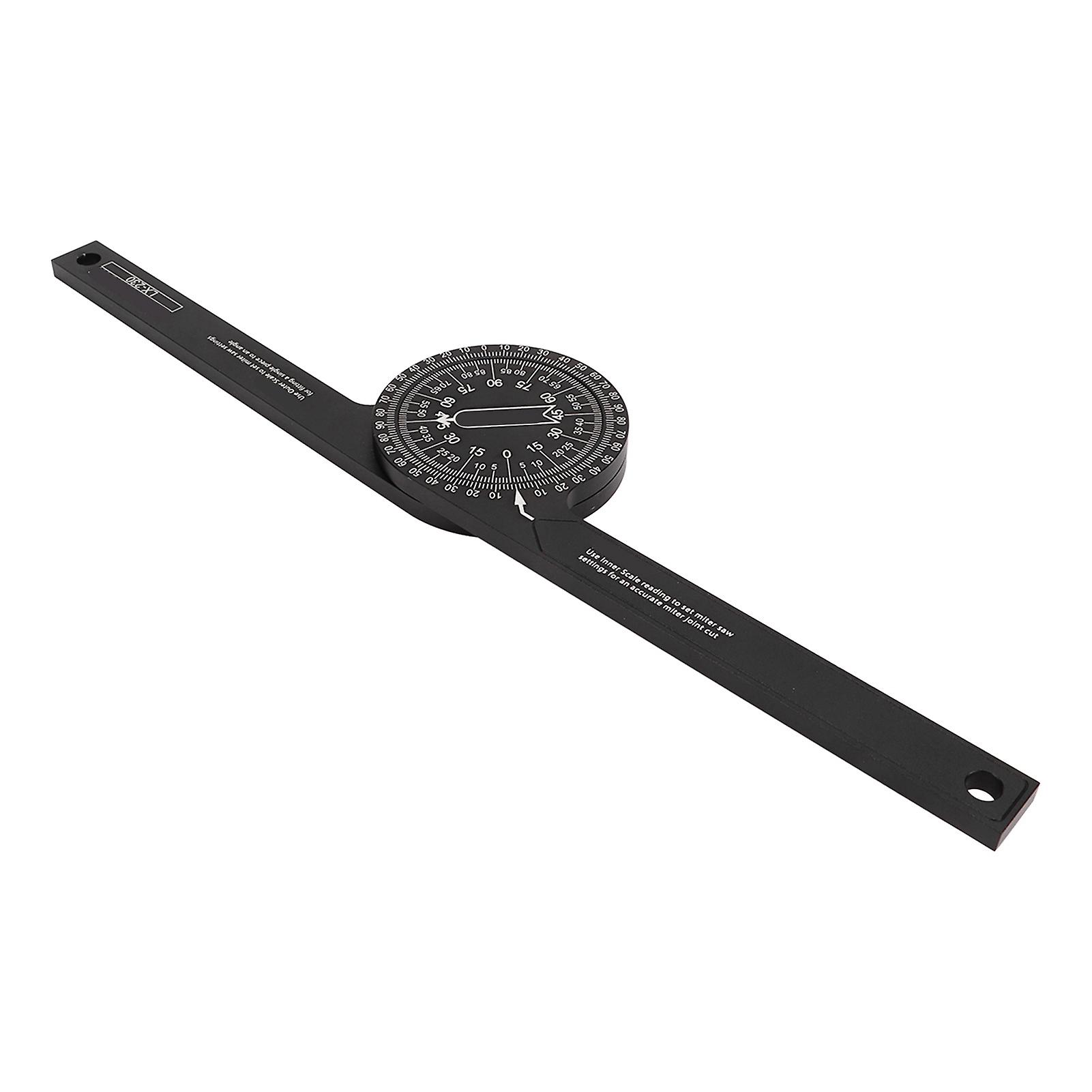 Miter Saw Protractor 360 Degrees Miter Angle Finder Woodworking Positioning Protractor