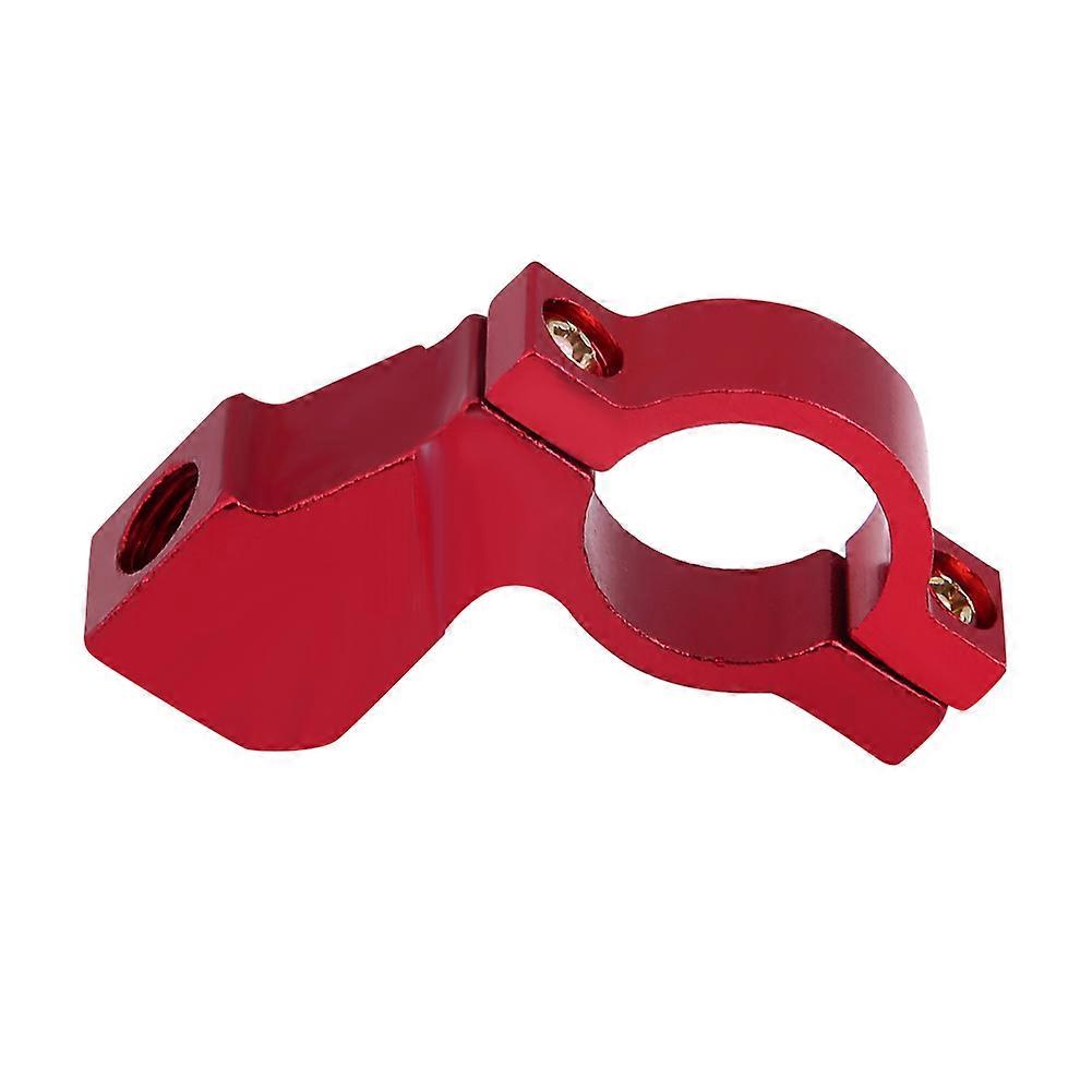 10mm Motorcycle Rearview Mirror Adapter Handlebar Mount Mirror Adapter Holder Clamp Red