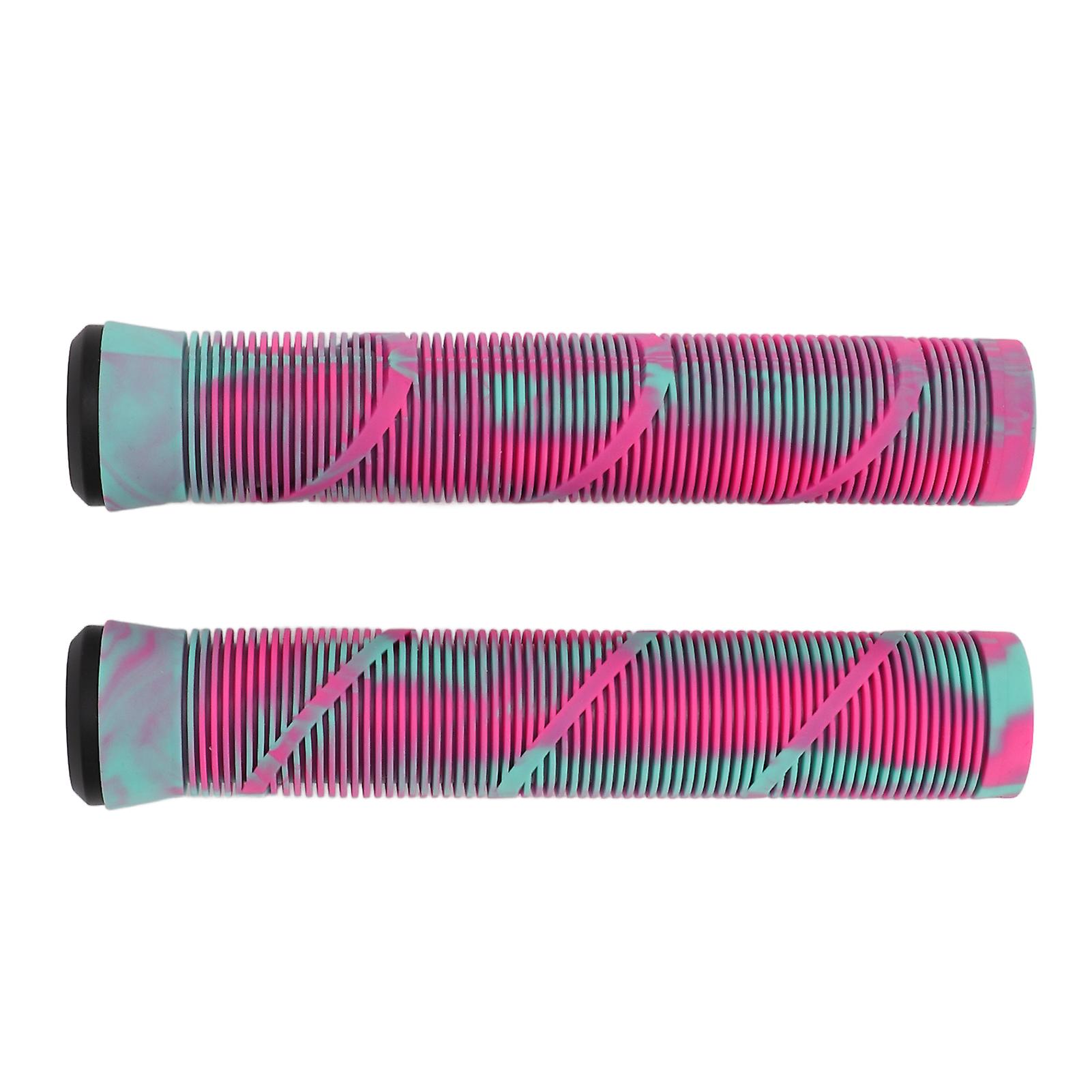 1 paire de poignées de guidon de vélo antidérapantes en caoutchouc de 16 cm pour guidon standard de 22,2 mm