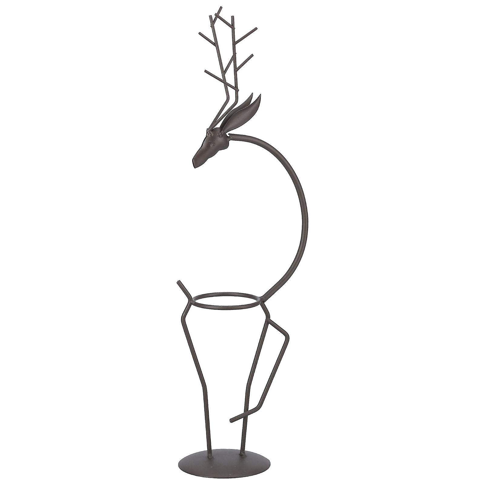 Glass Planter Hydroponics Vase, Desktop Planter Bulb Vase for for Hydroponics Plants Home Decoration Bird Terrarium Metal Stand.(Section A)