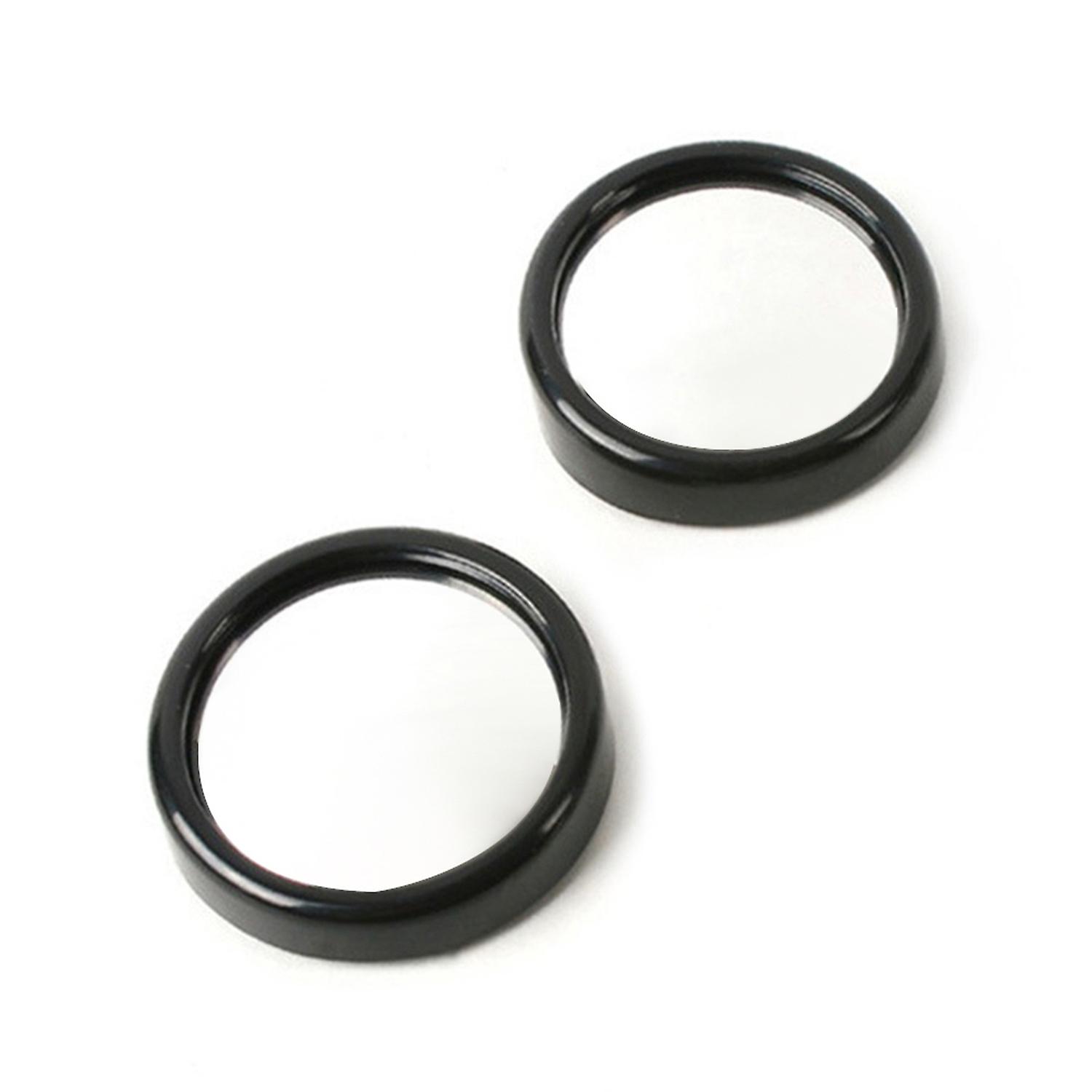 2 X Car 360° Blind Spot Mirror Adjustable Rear Side Wide Angle Round Convex Mirror Small Round Side 