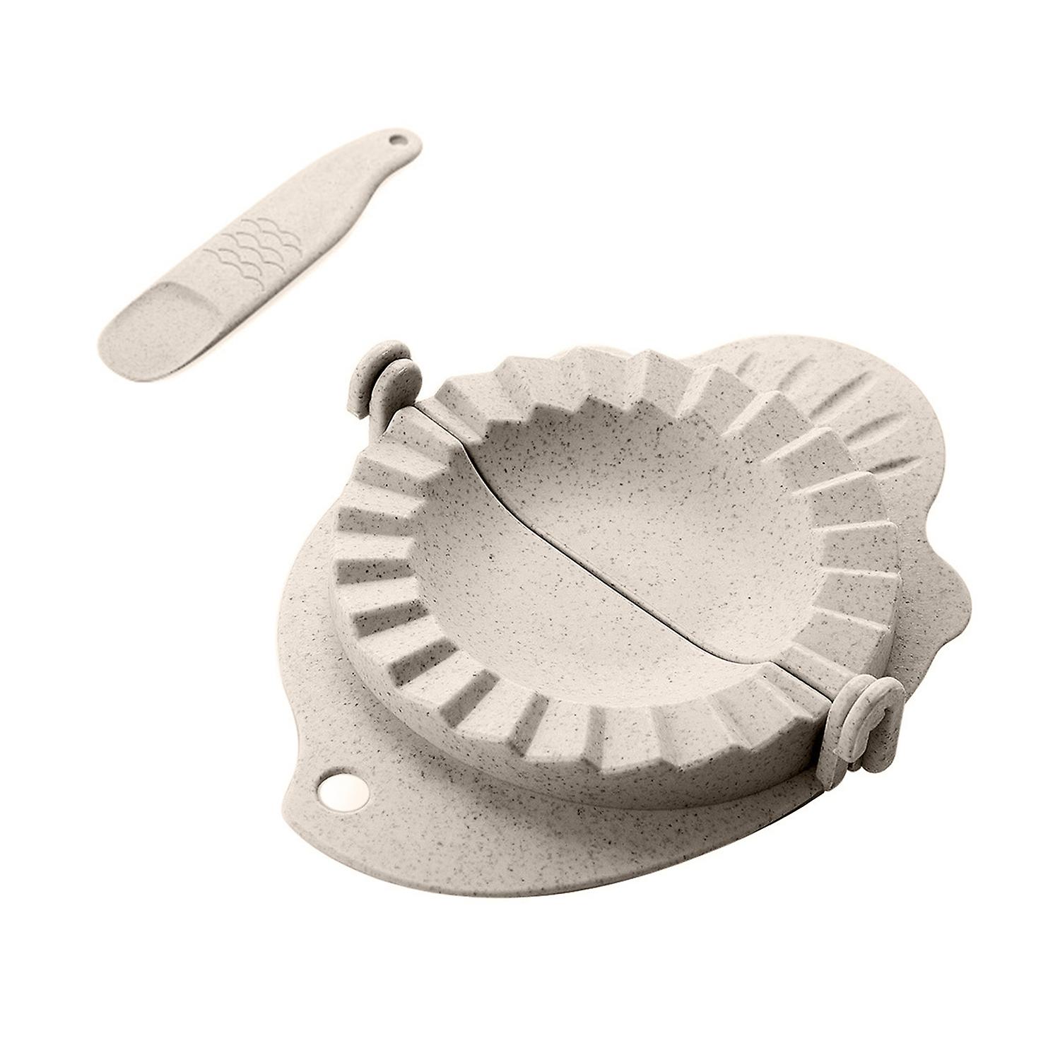 OuZhan 1 Set Dumpling Maker Easy to Use Dumpling Mold Set Non-Stick Homemade Dumpling Press for Home