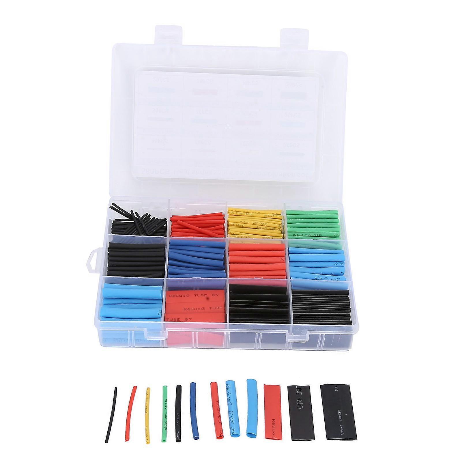 Electrical Insulation Kit, Polyolefin Shrink Tube For Welding Work And Mechanical Protection, Durable Heat Shrink Tubing With Fast Shrinkage, Color