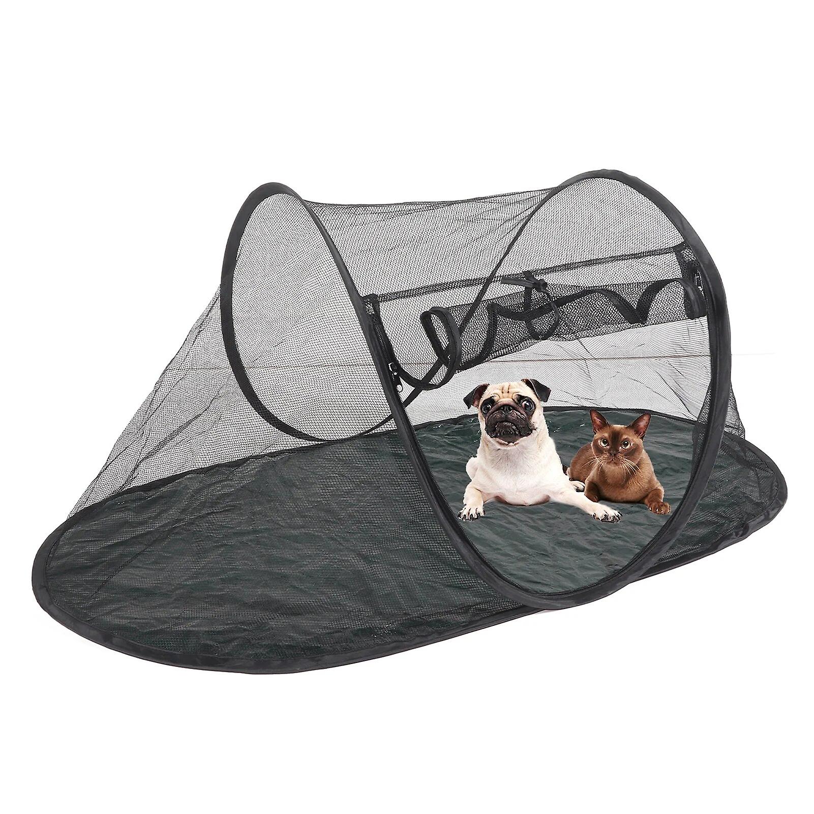 Pet Tent Portable Breathable Folding Outdoor Cat Tent for Pet Accessories Outdoor Travel~7597