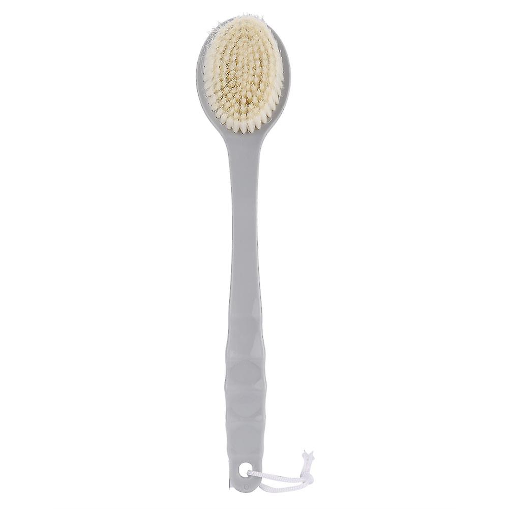 Bath Body Cleaning Tool Shower Comfortable Body Massage Bathing Brush Grey