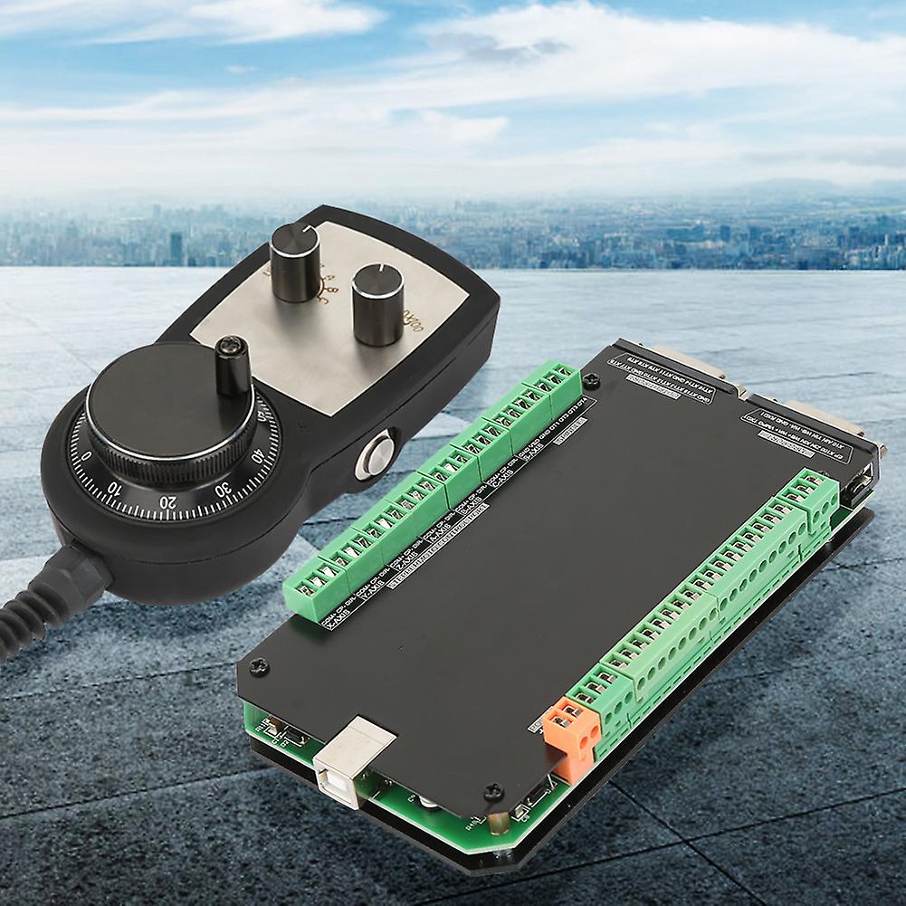 CNC MACH3 USB 3 Achsen 125kHz Schrittmotor Controller Breakout Board + Handrad