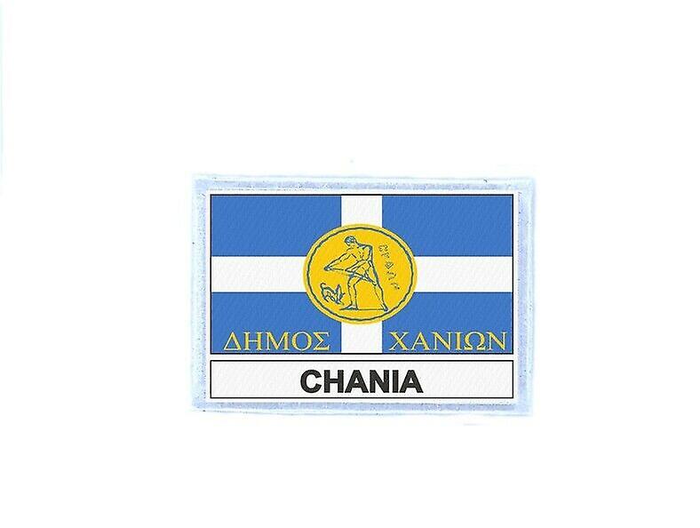 Ecusson patch badge prints flag chania crete