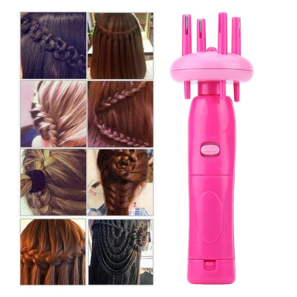 Hair Braider Electric Braid Device X Press Twist Braid Knitted Hair Diy Styling Tool
