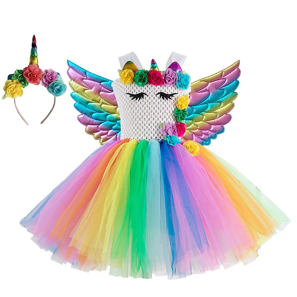 Lány szoknya Gyermekruházat Virágruha Party Tutu szoknya ajándék