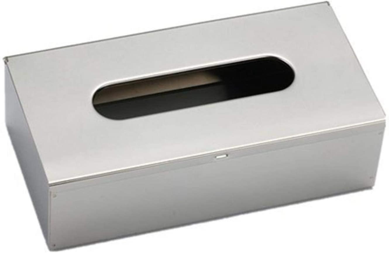 Stainless Steel Tissue Box, Cosmetic Tissue Box, Paper Tissue Dispenser, Rectangular Box Dispenser