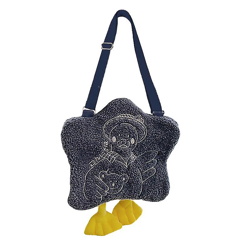 1pcs Plush Duck Shoulder Bag