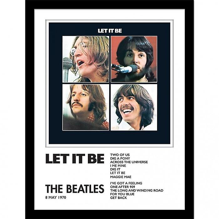 The Beatles Let It Be Framed Print