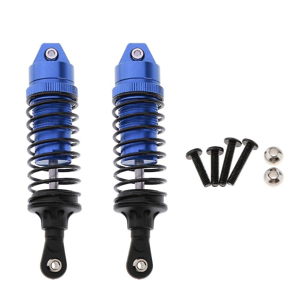 One Pair Metal Shock Absorber Damper Rc Parts Blue Front Shock Absorber