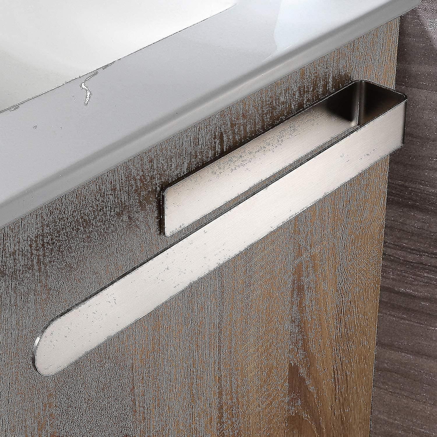 自ら接着タオルラックステンレス鋼37cmを掘削せずに浴室のタオルラック