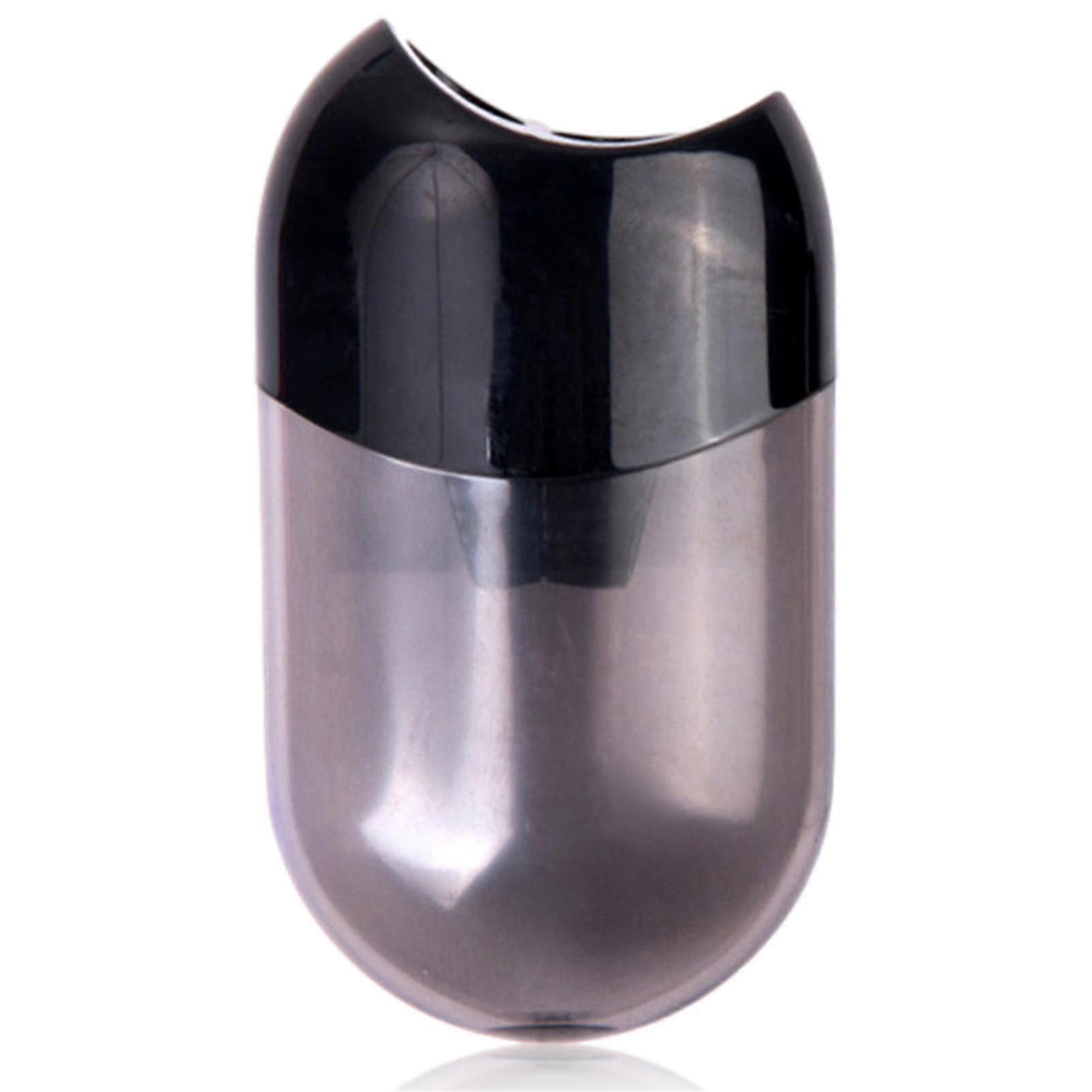 Stationery Pencil Sharpener Single Double Hole With Container Office Art Rotary